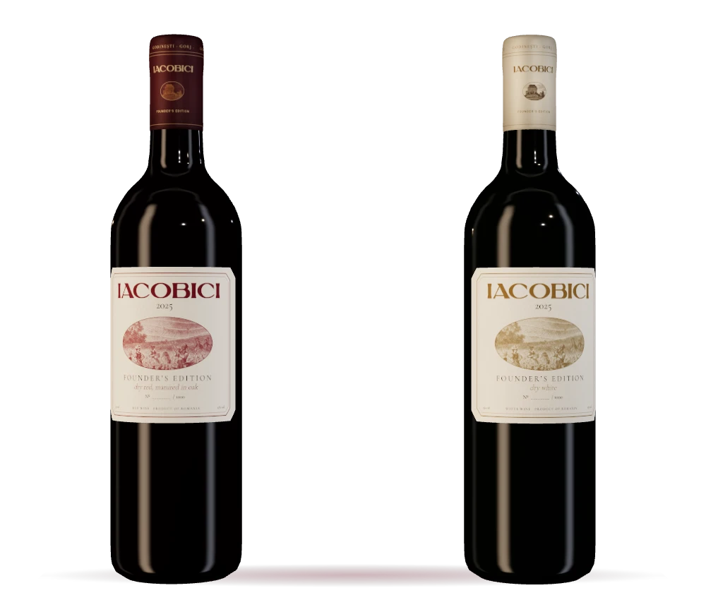 Founder’s Edition, red and white